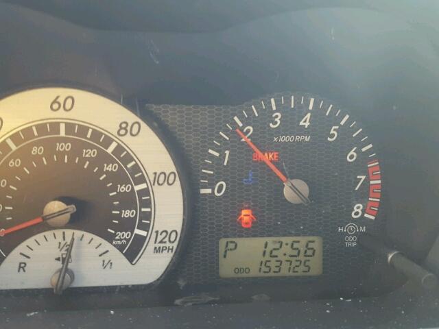 JTKKT624765011018 - 2006 TOYOTA SCION XA BLACK photo 8