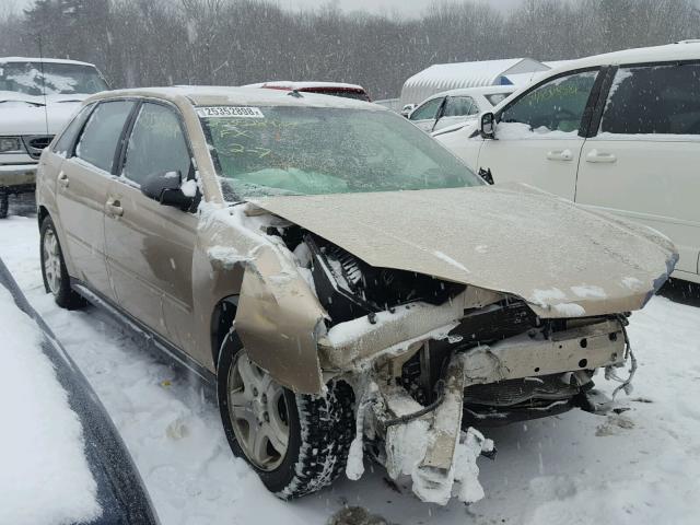 1G1ZU64835F204402 - 2005 CHEVROLET MALIBU MAX 金色 照片 1