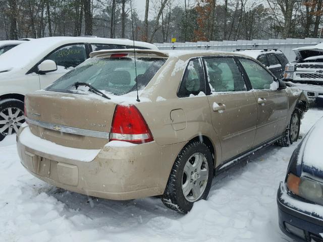 1G1ZU64835F204402 - 2005 CHEVROLET MALIBU MAX 金色 照片 4