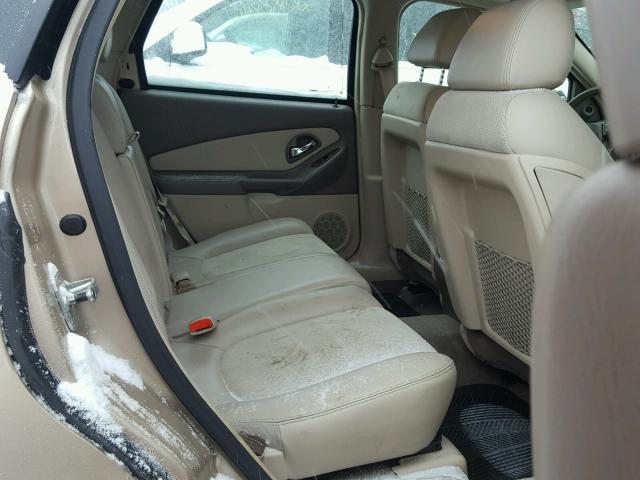 1G1ZU64835F204402 - 2005 CHEVROLET MALIBU MAX 金色 照片 6