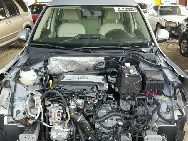 WVGAV3AX8EW541624 - 2014 VOLKSWAGEN TIGUAN S SILVER photo 7