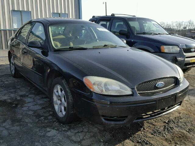 1FAFP56U87A149098 - 2007 FORD TAURUS SEL BLACK photo 1