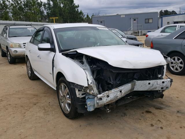 1MEHM42W48G617483 - 2008 MERCURY SABLE PREM WHITE photo 1