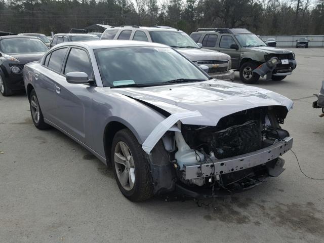 2C3CDXBG9DH603295 - 2013 DODGE CHARGER SE GRAY photo 1