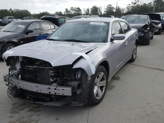 2C3CDXBG9DH603295 - 2013 DODGE CHARGER SE GRAY photo 2