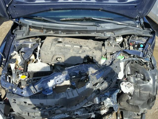 2T1BU4EE3BC737484 - 2011 TOYOTA COROLLA BA BLUE photo 7