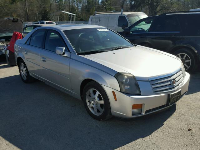 1G6DP577370191083 - 2007 CADILLAC CTS HI FEA SILVER photo 1