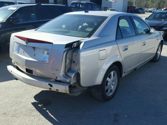 1G6DP577370191083 - 2007 CADILLAC CTS HI FEA SILVER photo 4