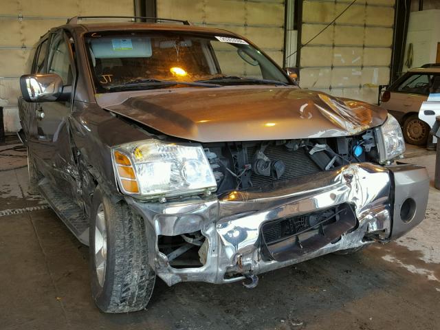 5N1AA08B96N739883 - 2006 NISSAN ARMADA SE GOLD photo 1