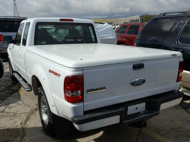 1FTYR14U48PA95788 - 2008 FORD RANGER SUP WHITE photo 3