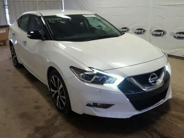 1N4AA6AP5GC436535 - 2016 NISSAN MAXIMA 3.5 WHITE photo 1