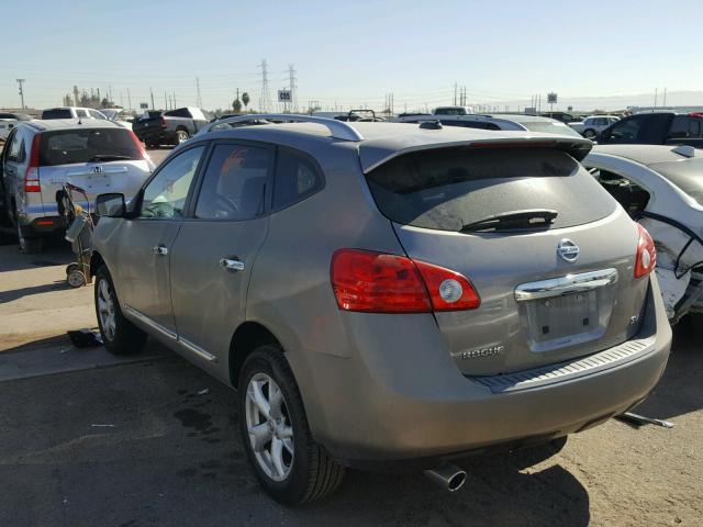 JN8AS5MT0BW570407 - 2011 NISSAN ROGUE S GRAY photo 3