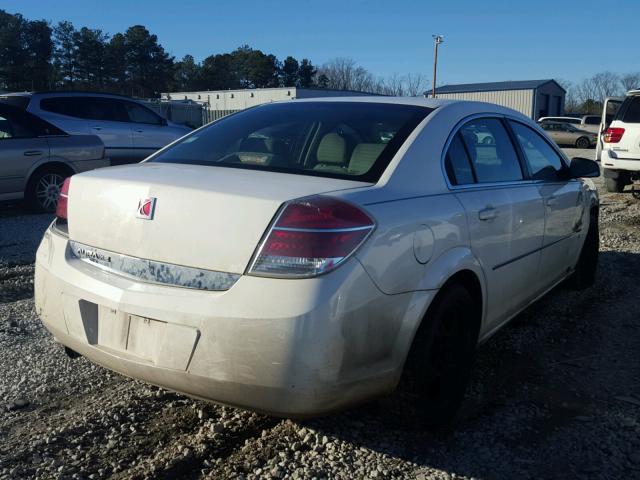 1G8ZS57N17F217638 - 2007 SATURN AURA XE WHITE photo 4