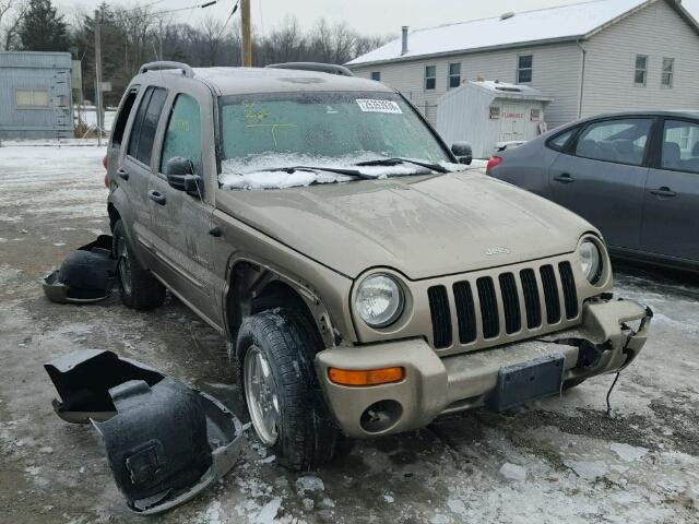 1J4GL58K84W300889 - 2004 JEEP LIBERTY LI TAN photo 1