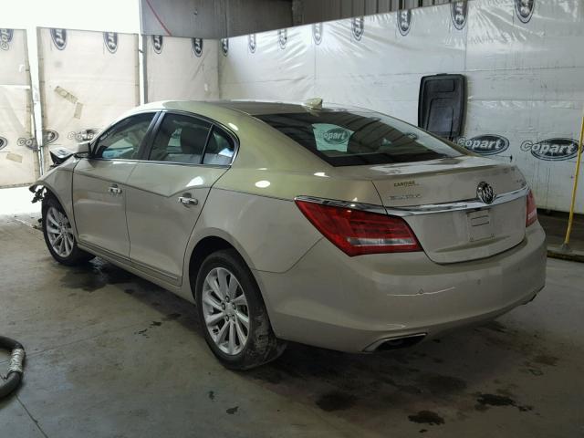 1G4GB5G32FF345375 - 2015 BUICK LACROSSE BEIGE photo 3