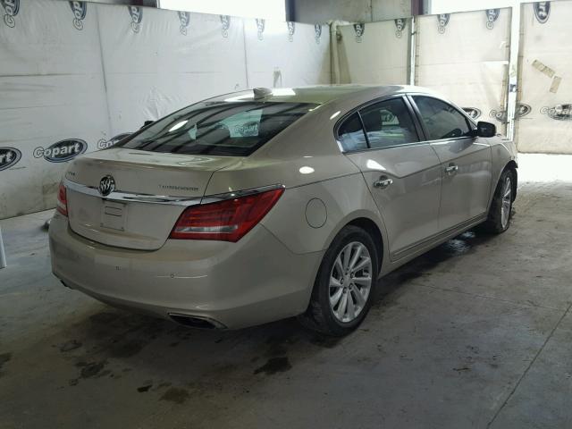 1G4GB5G32FF345375 - 2015 BUICK LACROSSE BEIGE photo 4