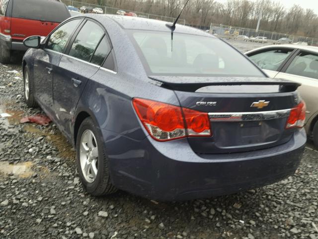 1G1PC5SB9D7270920 - 2013 CHEVROLET CRUZE LT BLACK photo 3