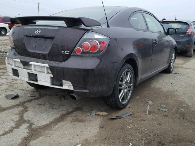 JTKDE167180271537 - 2008 TOYOTA SCION TC 紫色 照片 4