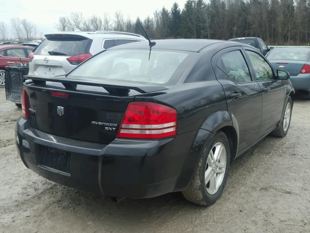 1B3LC56B19N501331 - 2009 DODGE AVENGER SX BLACK photo 4