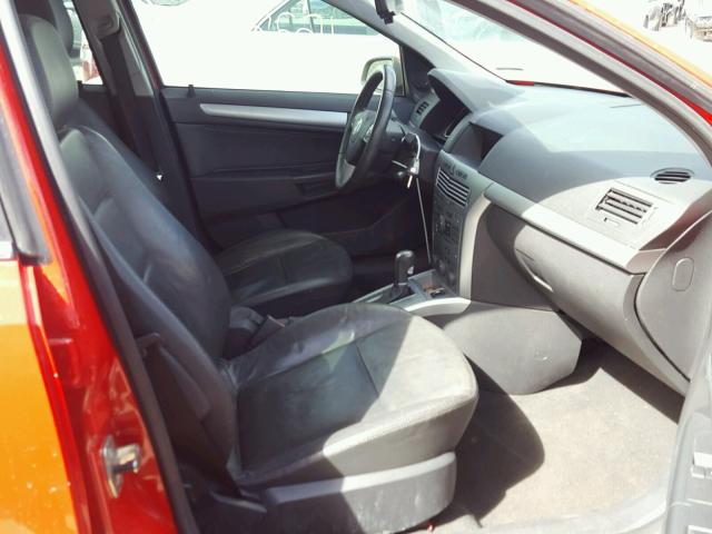 W08AT671685107493 - 2008 SATURN ASTRA XR RED photo 5