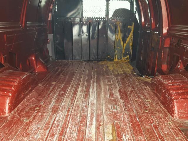 1FTNE2422XHA78628 - 1999 FORD ECONOLINE RED photo 9