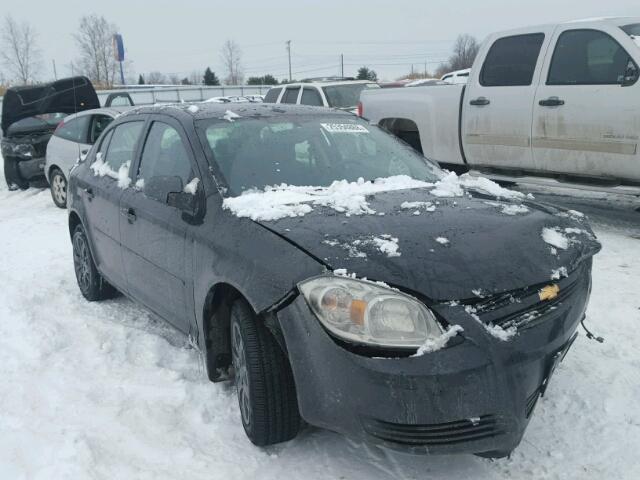 1G1AT58H397292968 - 2009 CHEVROLET COBALT LT BLACK photo 1