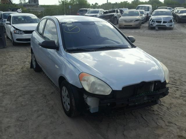 KMHCM36C27U001878 - 2007 HYUNDAI ACCENT GS SILVER photo 1