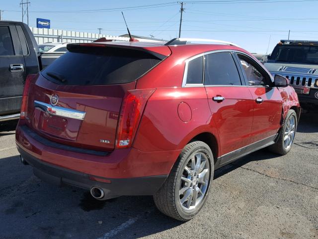 3GYFNDE36DS553539 - 2013 CADILLAC SRX PERFOR RED photo 4