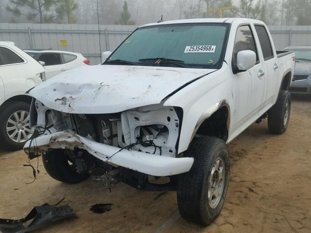 1GCHTCFE7B8127735 - 2011 CHEVROLET COLORADO L WHITE photo 2