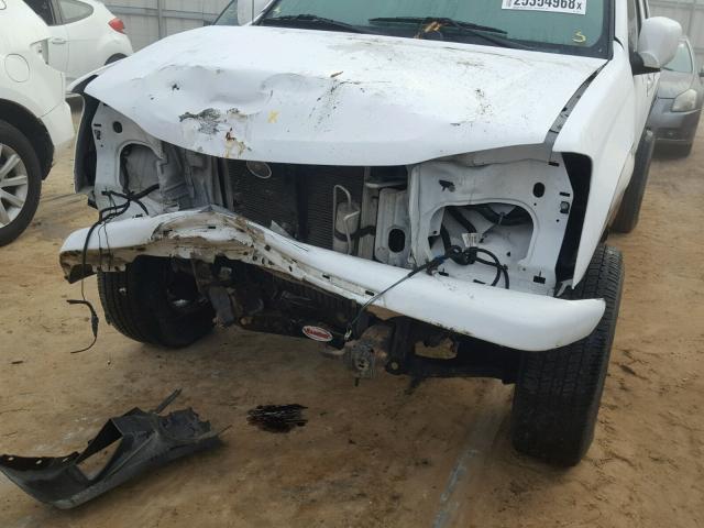 1GCHTCFE7B8127735 - 2011 CHEVROLET COLORADO L WHITE photo 9