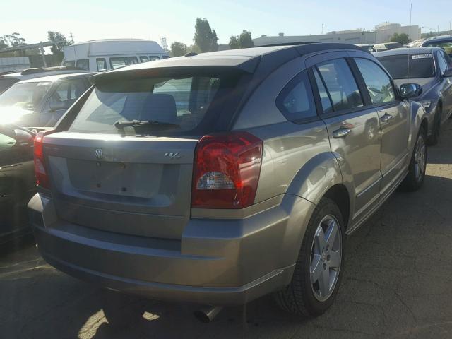 1B3HB78K57D155501 - 2007 DODGE CALIBER R/ GOLD photo 4