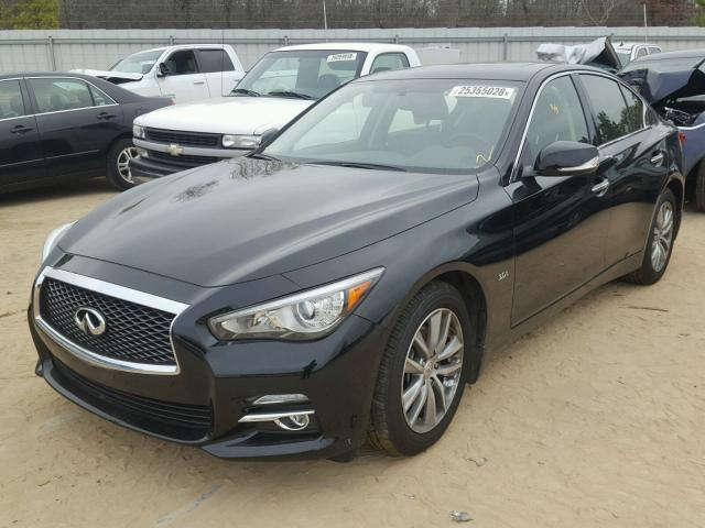 JN1EV7AR1HM833519 - 2017 INFINITI Q50 PREMIU BLACK photo 2