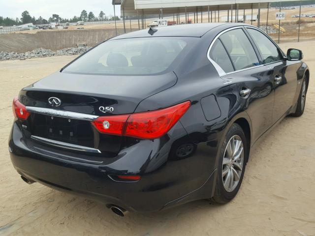 JN1EV7AR1HM833519 - 2017 INFINITI Q50 PREMIU BLACK photo 4