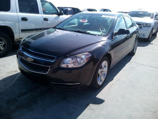 1G1ZC5EB9AF195755 - 2010 CHEVROLET MALIBU 1LT 黑色 照片 2