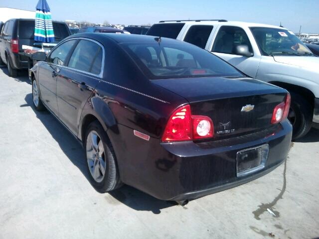 1G1ZC5EB9AF195755 - 2010 CHEVROLET MALIBU 1LT 黑色 照片 3