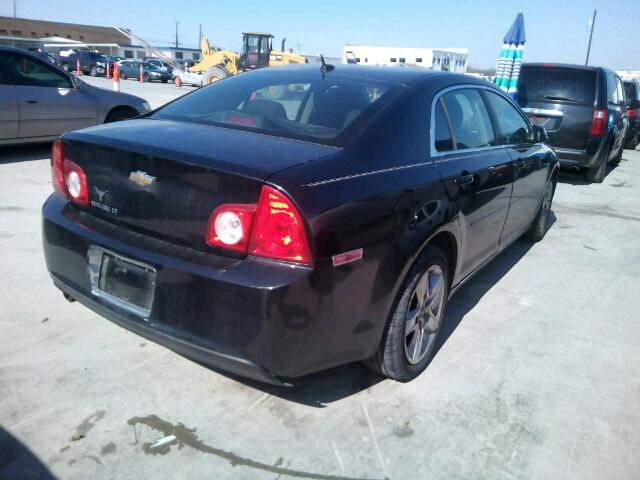 1G1ZC5EB9AF195755 - 2010 CHEVROLET MALIBU 1LT 黑色 照片 4