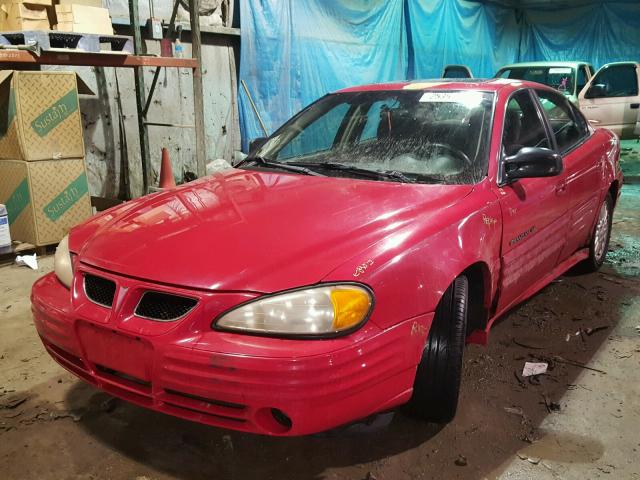 1G2NF52T31M602012 - 2001 PONTIAC GRAND AM S 红色 照片 2