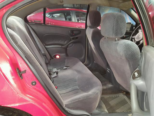 1G2NF52T31M602012 - 2001 PONTIAC GRAND AM S RED photo 6