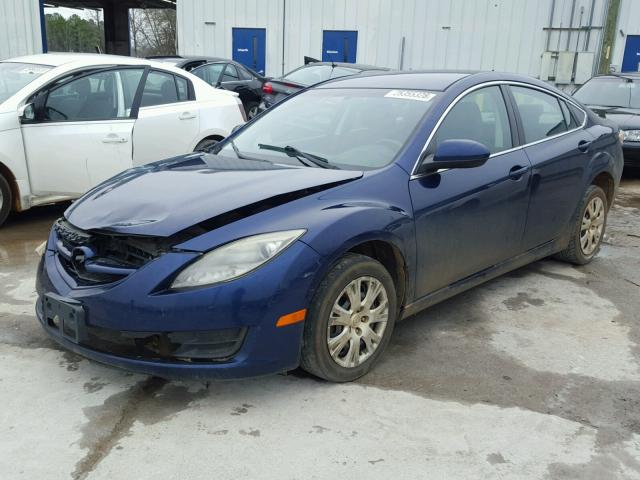 1YVHZ8BH2A5M12591 - 2010 MAZDA 6 I BLUE photo 2