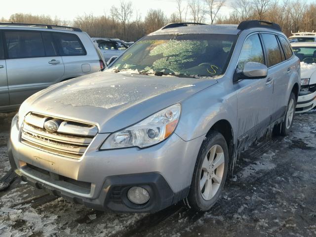 4S4BRBCC9D3302368 - 2013 SUBARU OUTBACK 2. SILVER photo 2