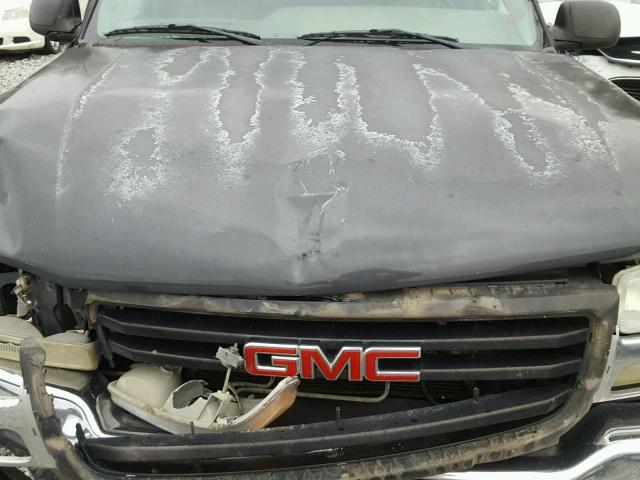 2GTEC19V531402834 - 2003 GMC NEW SIERRA GRAY photo 7