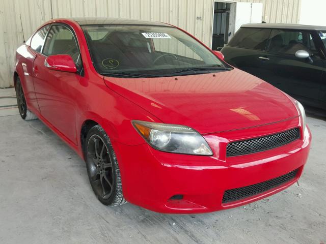 JTKDE167650059521 - 2005 TOYOTA SCION TC RED photo 1