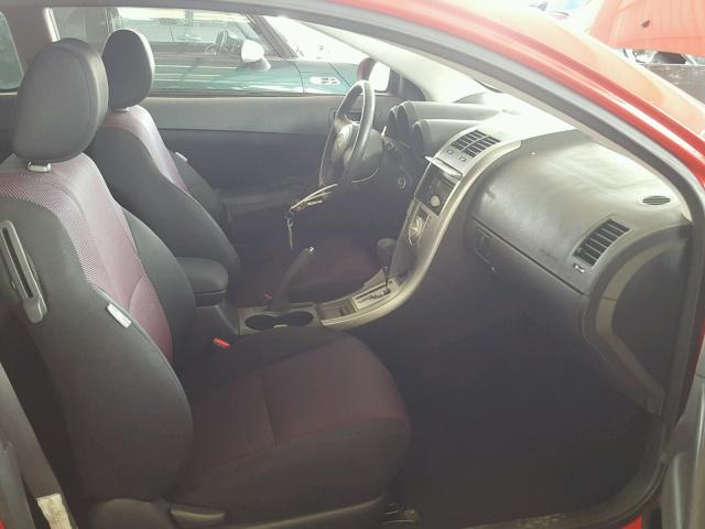 JTKDE167650059521 - 2005 TOYOTA SCION TC 红色 照片 5
