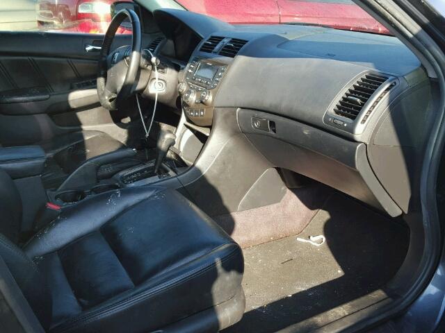 1HGCM56654A805603 - 2004 HONDA ACCORD EX BLUE photo 5