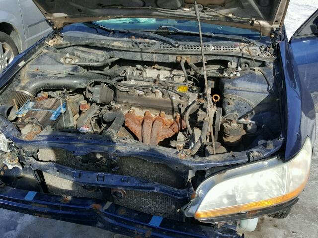 1HGCF85452A136564 - 2002 HONDA ACCORD DX BLUE photo 7