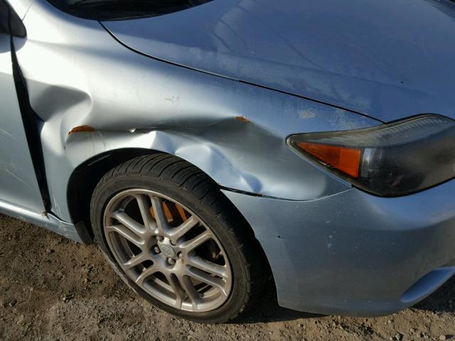 JTKDE177970200924 - 2007 TOYOTA SCION TC 蓝色 照片 9