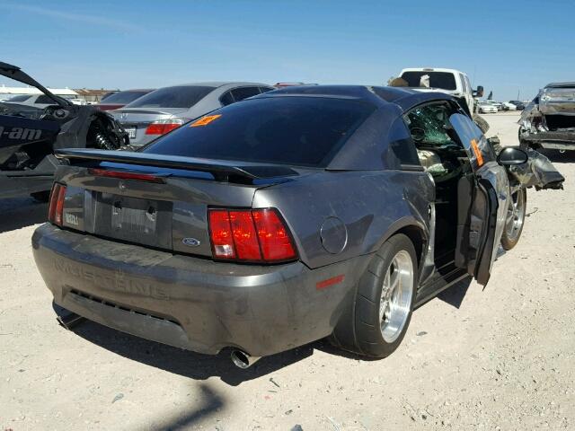 1FAFP42R43F453246 - 2003 FORD MUSTANG MA GRAY photo 4