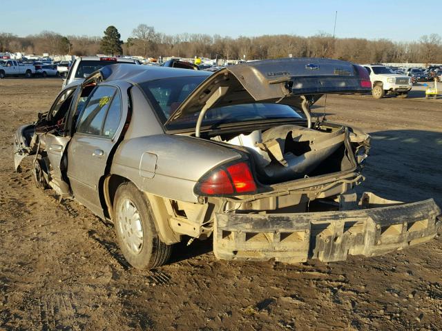 2G1WL52M5X9155232 - 1999 CHEVROLET LUMINA BAS TAN photo 3