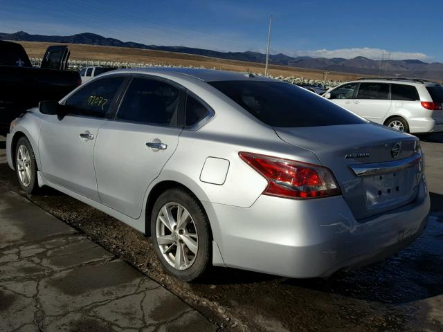 1N4AL3AP2DN482820 - 2013 NISSAN ALTIMA 2.5 SILVER photo 3