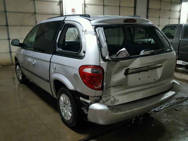 1A4GP45R56B528147 - 2006 CHRYSLER TOWN & COU SILVER photo 3